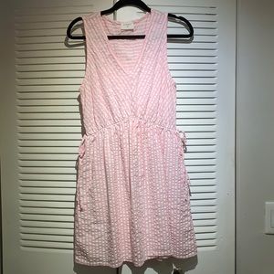 Everley Dress. Pink boutique dress. Size M